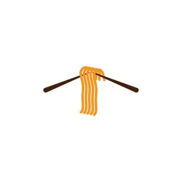 Noodles vector design template illustration Stock Illustration