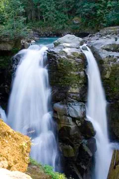 Nooksack Falls 스톡 사진