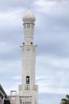 Noor-e-Islam Mosque in Saint Denis de La Reunion Stock Photos