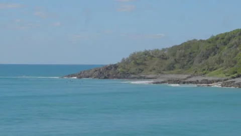 Noosa Heads Surf Stock Footage 313816188