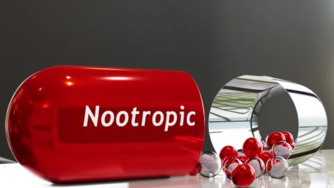 Nootropic Drug Capsule Stock Footage 274173089