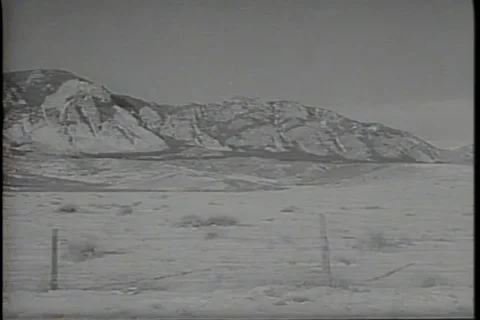 NORAD hidden in Cheyenne Mountain Complex archival newsreel footage Stock Footage 90514052