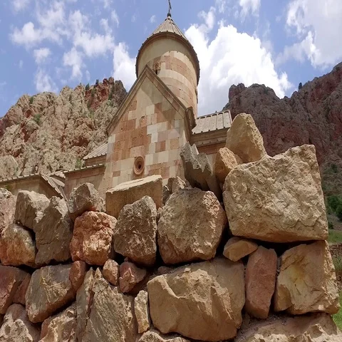 Noravank Monastery. Armenia Stock Footage 69723916