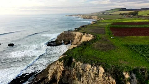 NorCalCoastline12 Stock Footage 252393172