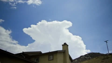 Norco Stormcloud time lapse Stock-Footage 12029540