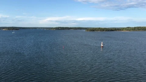 Nordic archipelago Video stock 115419521