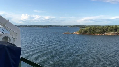 Nordic archipelago Stock Footage 115419590