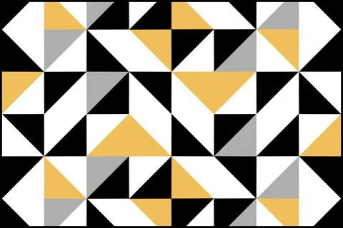 Nordic geometric area seamless pattern modern design for background. Stock Illustration