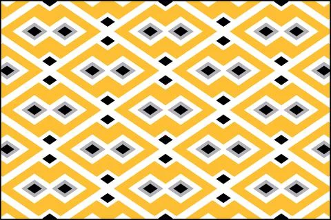 Nordic geometric area seamless pattern modern design for background. Stock Illustration