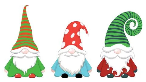 Nordic gnome design Ilustración de archivo