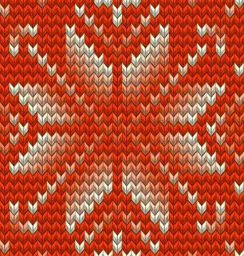 Nordic knitted perfect seamless pattern. EPS 10 vector 스톡 일러스트