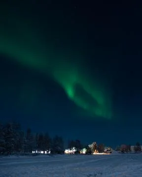Nordic lights Stock Photos