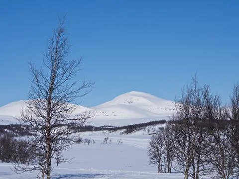 Nordic mountain Stock Photos