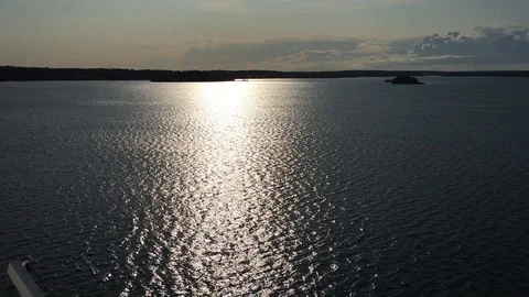 Nordic Sunset Stock Footage 115419391