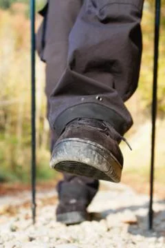 Nordic walking Stock Photos
