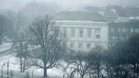 Nor'easter in Boston Stock Footage 346007545
