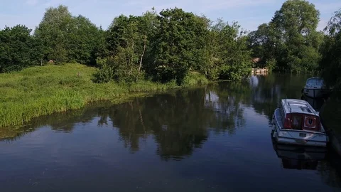 Norfolk Broads 10 Stock Footage 100899854