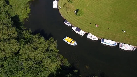 Norfolk Broads 12 Stock Footage 100899283