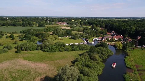 Norfolk Broads 3 Stock Footage 100897736