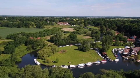 Norfolk Broads 4 Stock Footage 100897764