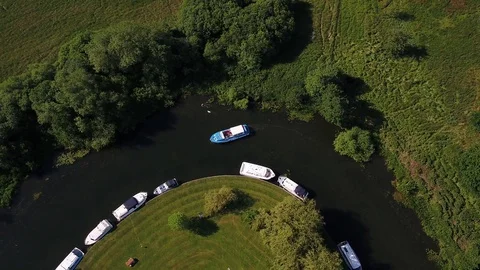 Norfolk Broads 8 Stock Footage 100899874