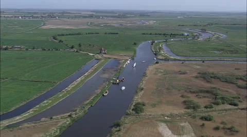 Norfolk Broads Stock Footage 65260355