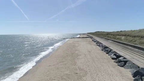 Norfolk Coast 4k 動画素材 144881060