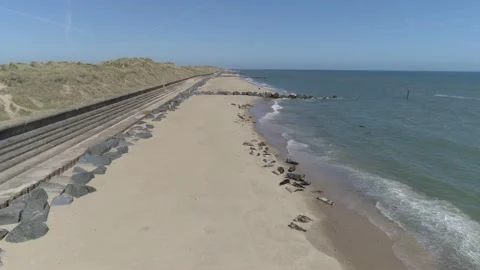 Norfolk Coast 4k Stock Footage 144882363