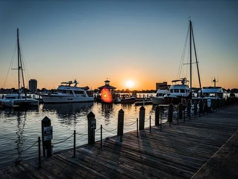 Norfolk Docks Stock Photos