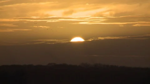 Norfolk Sunset Video stock 93782211