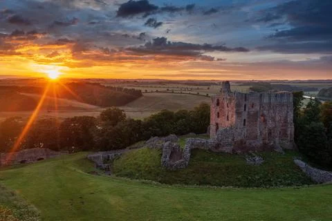 Norham Castle Stock Photos