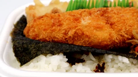 Nori bento video Stock Footage 327884909