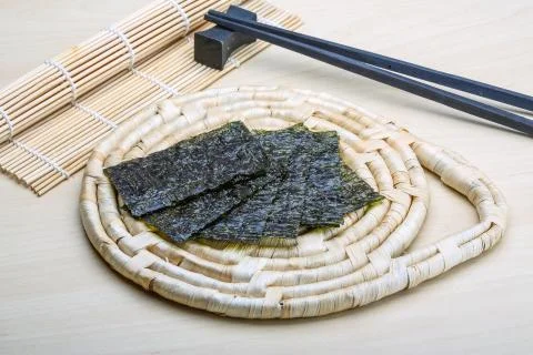 Nori sheets Stock Photos