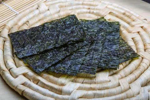 Nori sheets Stock-Fotos