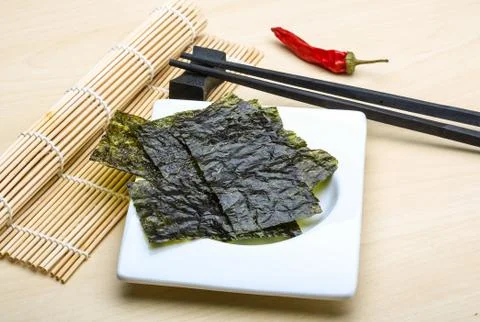 Nori sheets Stock Photos