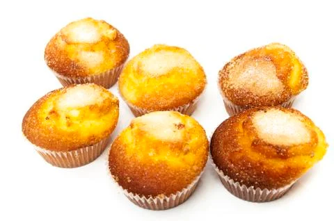 Normal cupcakes Stock Photos