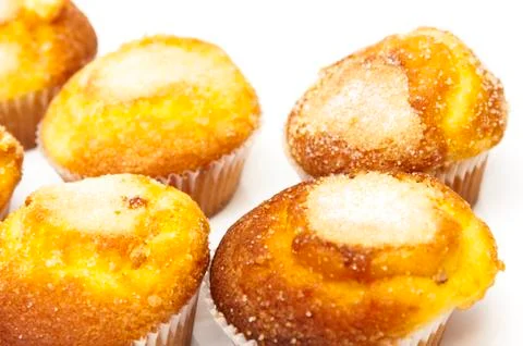 Normal cupcakes Stock Photos