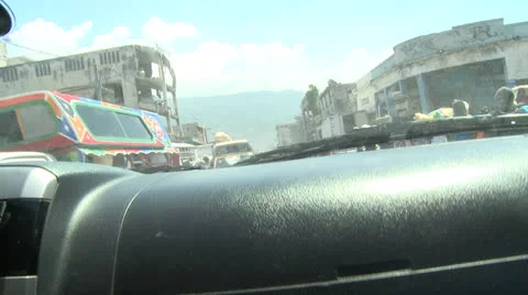 A Normal Day in Haiti Stock Footage 23796665