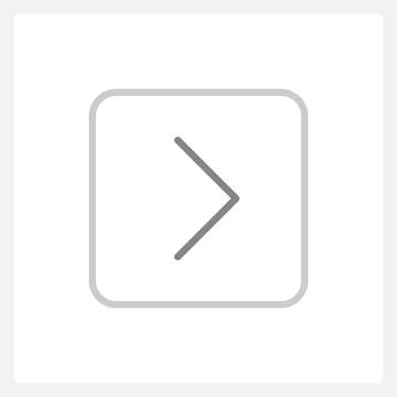 Normal forward arrow UI element template Stock Illustration