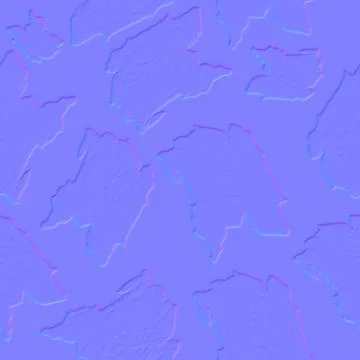 Normal map of abstract seamless pattern design element Stock Illustration