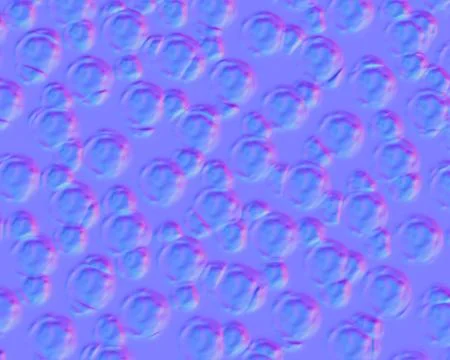 Normal map spheres, bubbles Stock Illustration