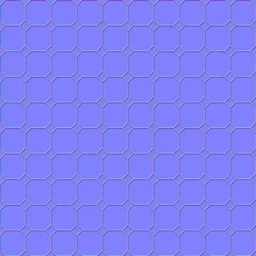 Normal map tiles texture, normal mapping Stock Illustration