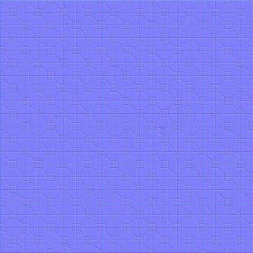 Normal map tiles texture, normal mapping Stock Illustration