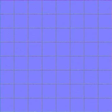 Normal map tiles texture, normal mapping Stock Illustration