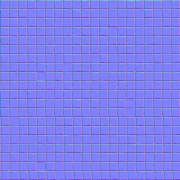 Normal map tiles texture, normal mapping Stock Illustration