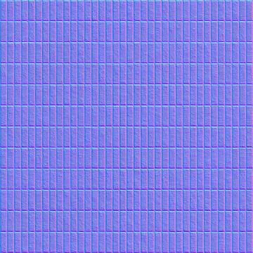 Normal map tiles texture, normal mapping Stock Illustration