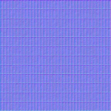 Normal map tiles texture, normal mapping Stock Illustration
