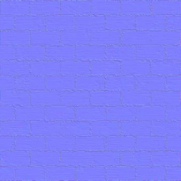 Normal map tiles texture, normal mapping Stock Illustration