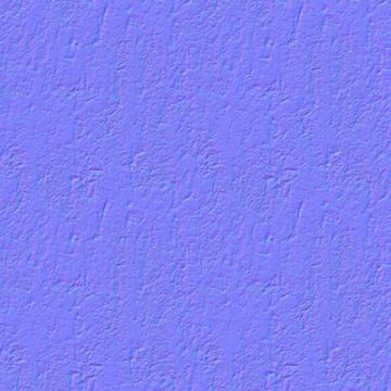 Normal map of tree bark, tiling texture for use in 3D programs, 3d render Stock Illustration