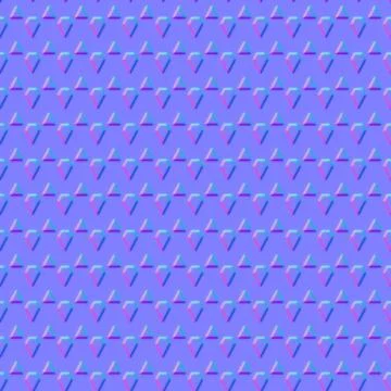 Normal map of triangles, seamless pattern, tiling texture 스톡 일러스트